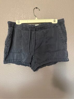 GAP Dark Navy Drawstring Pocket Athletic Shorts